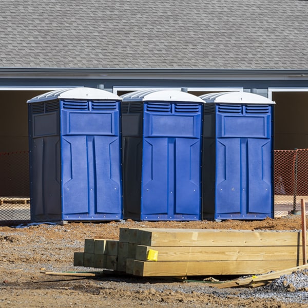 how do you dispose of waste after the portable restrooms have been emptied in Neoga IL